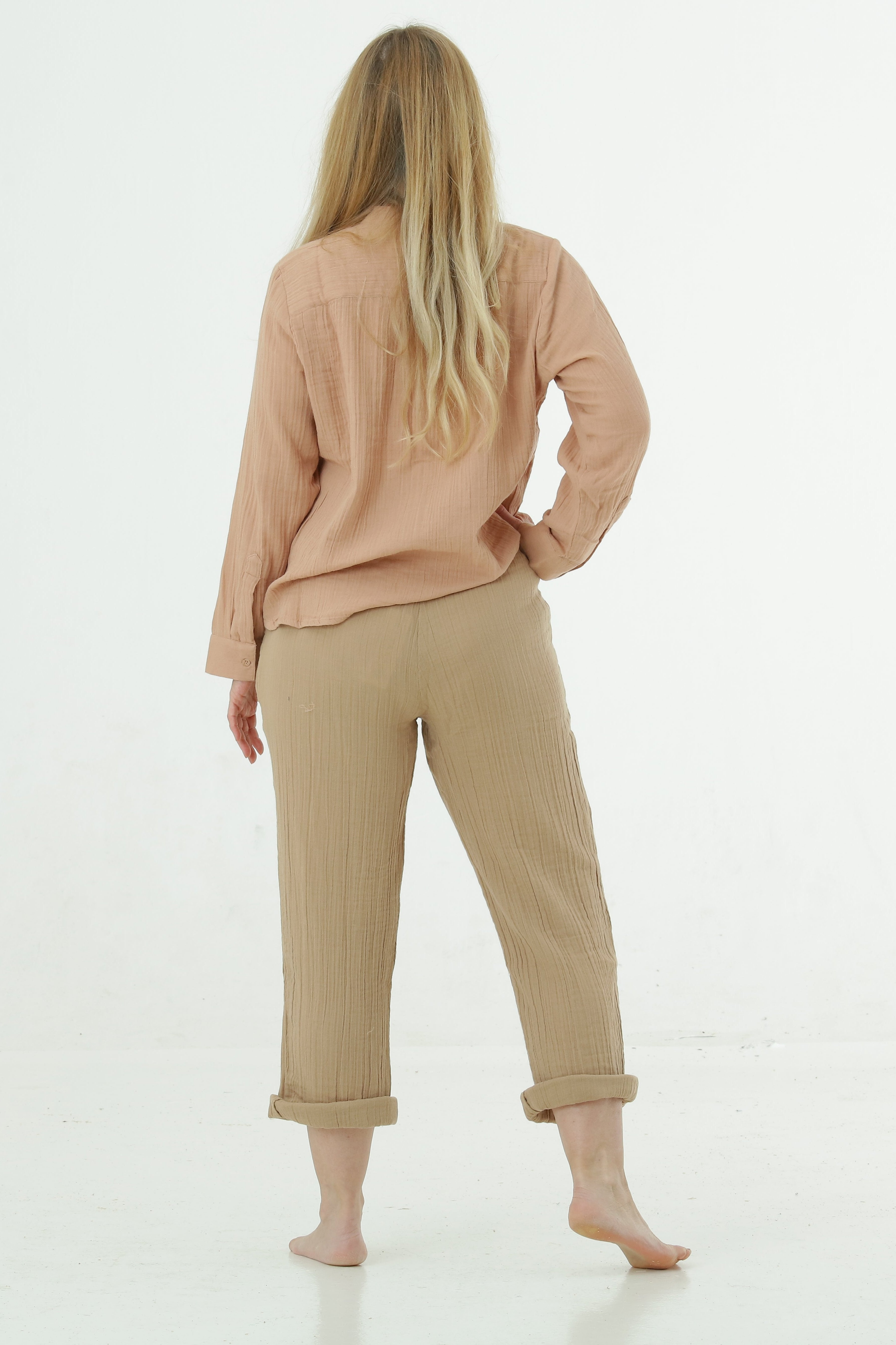 Basta shirt cotton double gauze organic