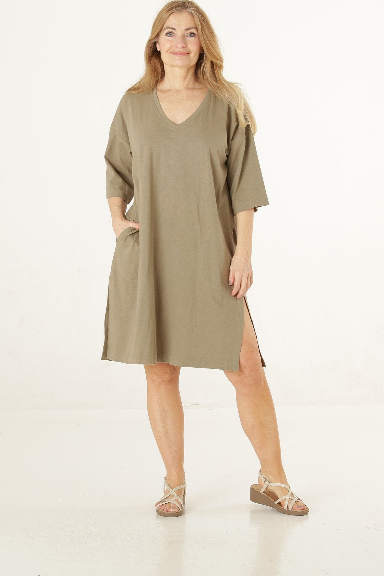 Easy kjole bomuld jersey organic