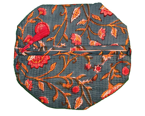 Blokprint toilettaske 25*17 cm