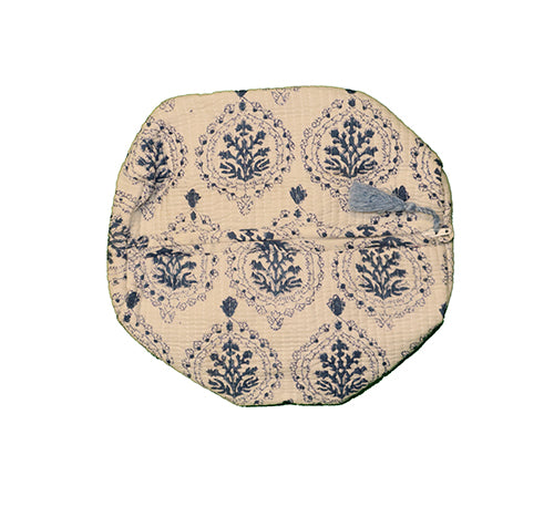 Blokprint toilettaske 25*17 cm