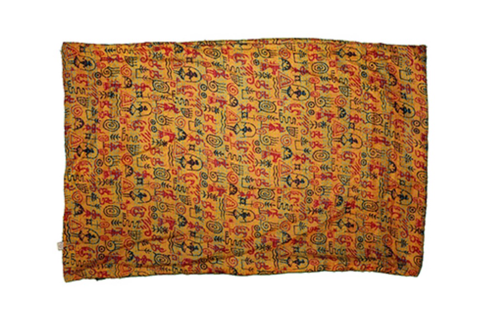 Kantha vintage silke pude 40*60 cm