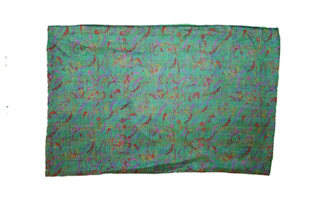 Kantha vintage silke pude 40*60 cm