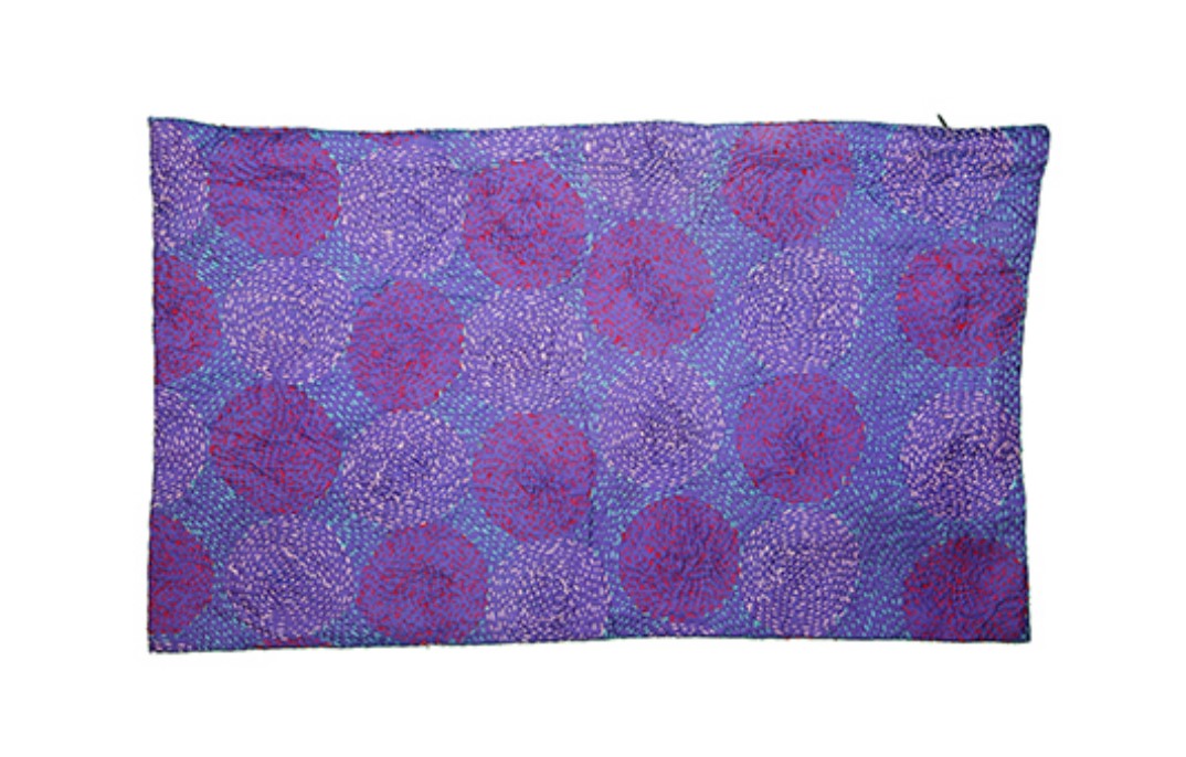 Kantha vintage silke pude 30*50 cm