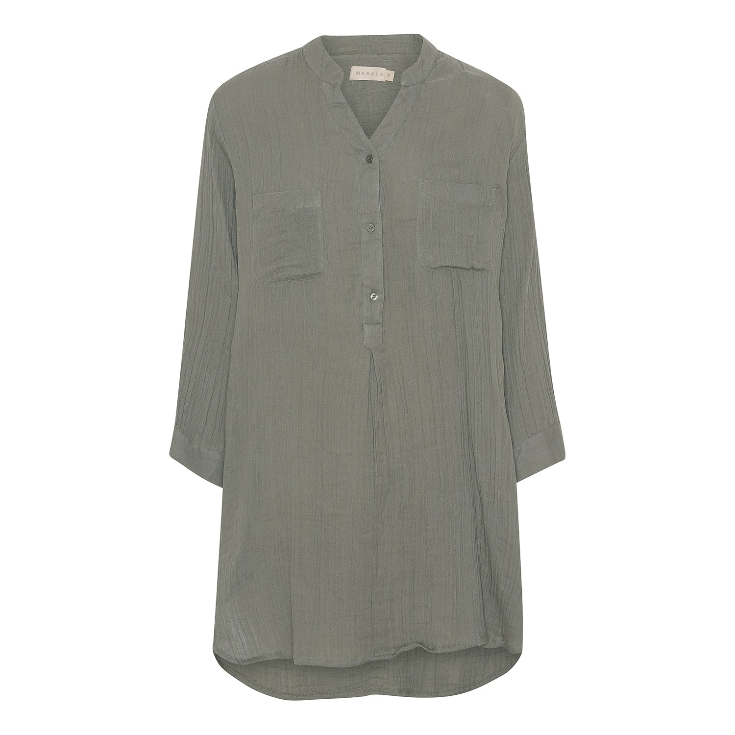Bondi shirt cotton double gauze organic