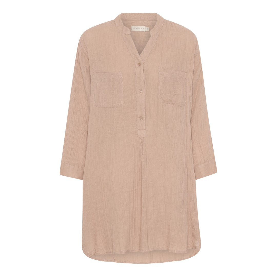 Bondi shirt cotton double gauze organic