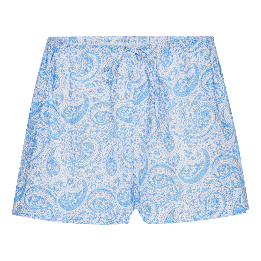 Lizette shorts cotton paisley print organic