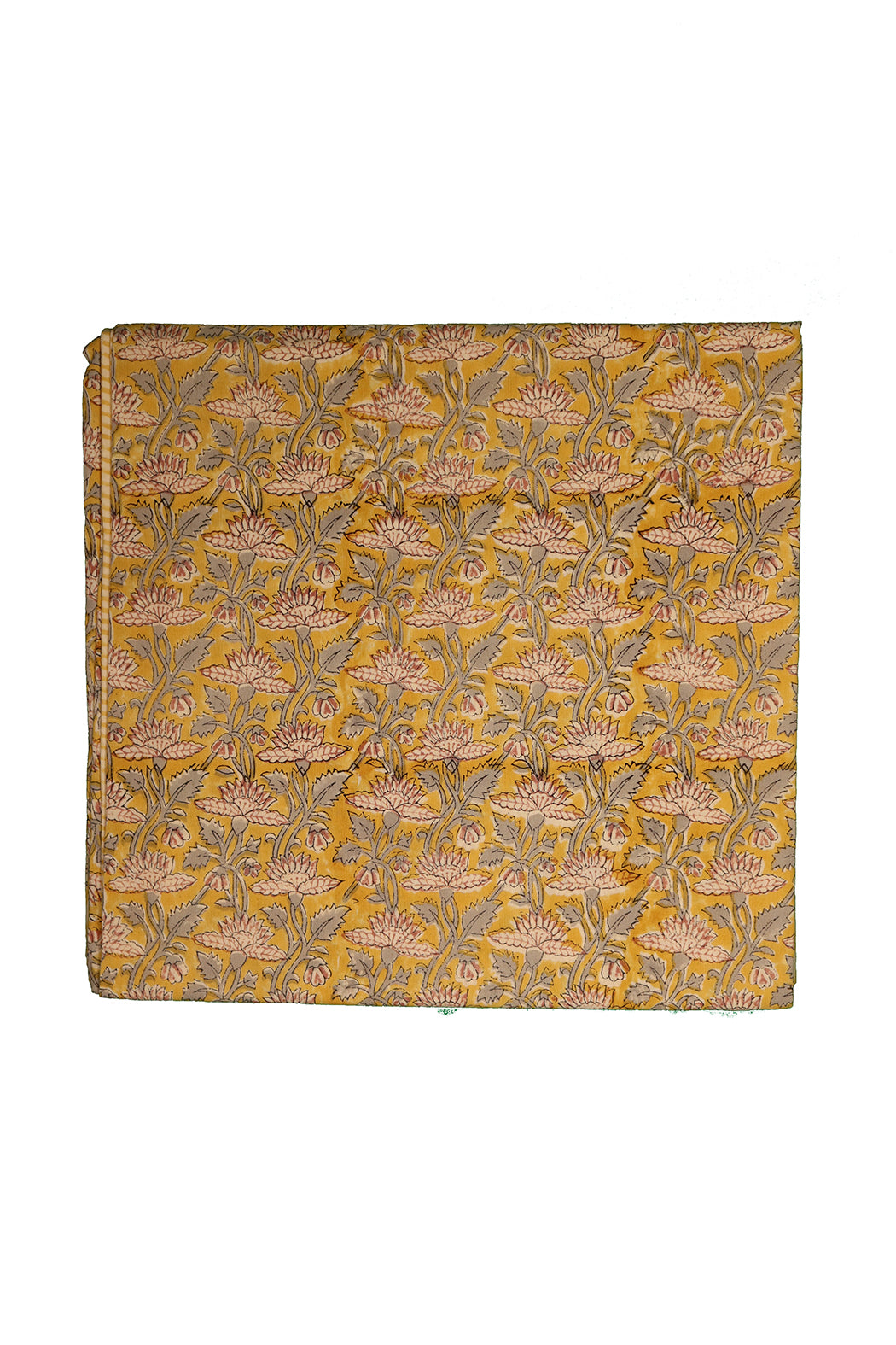 Blokprint Dug – Håndtrykt Bomuld | 170x350 cm | MASALA