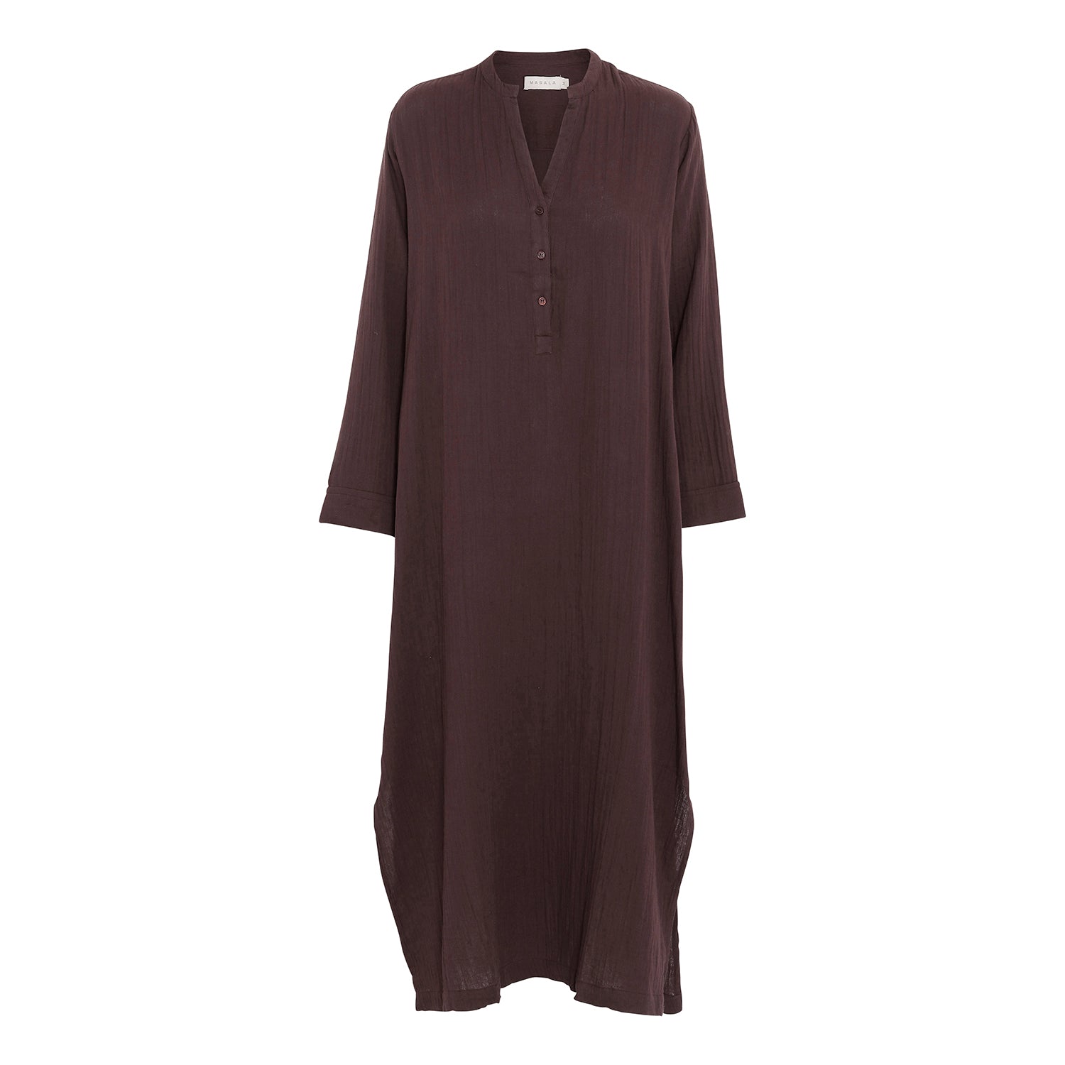 Bella shirt dress cotton double gauze organic