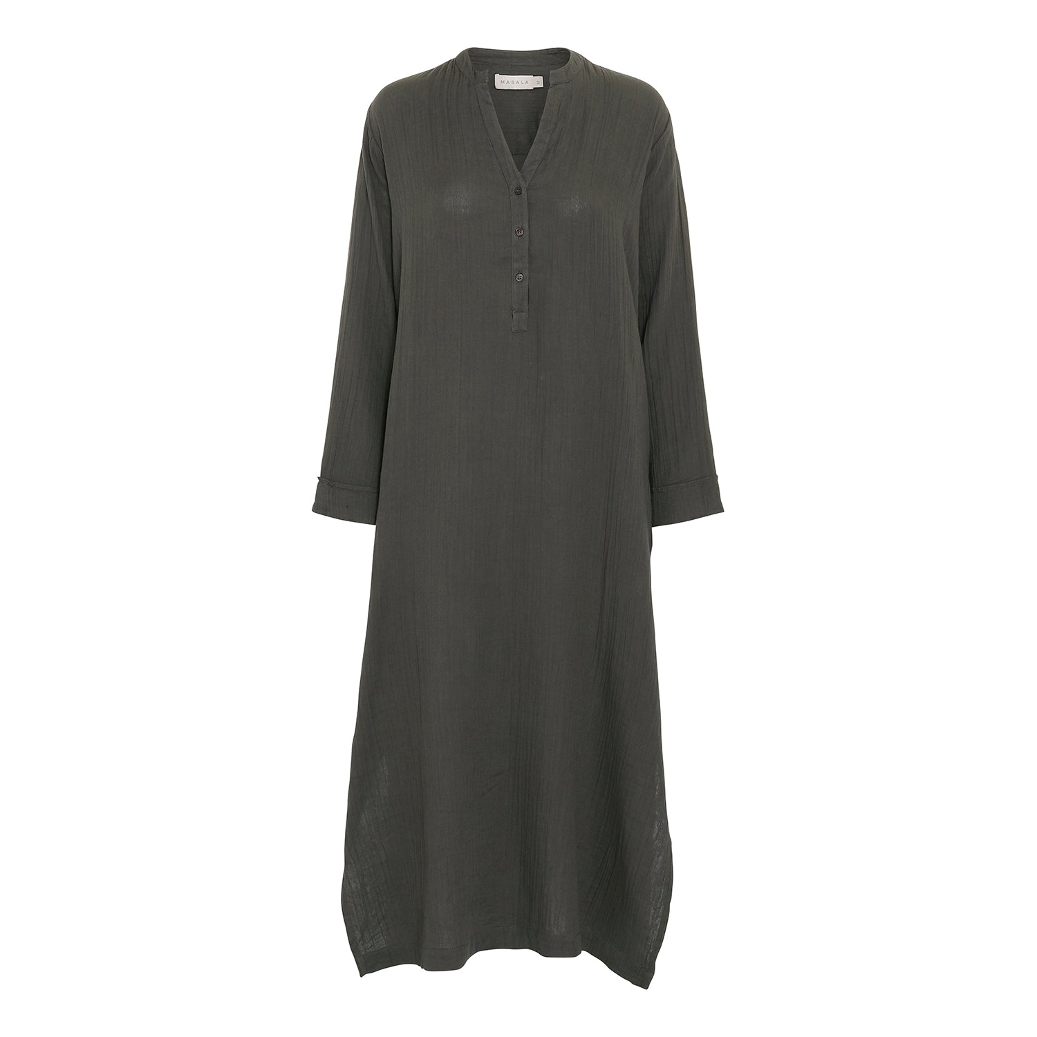 Bella Hemdblusenkleid aus Bio-Baumwoll-Doppelgaze