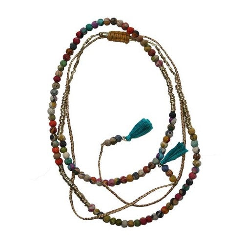 Sari necklace