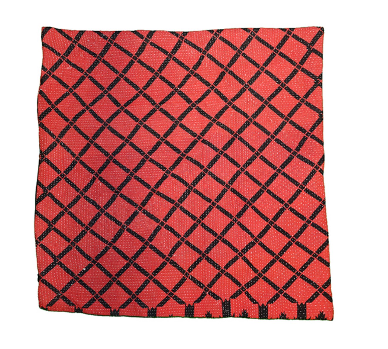 Sari vintage kantha cushion 45*45 cm