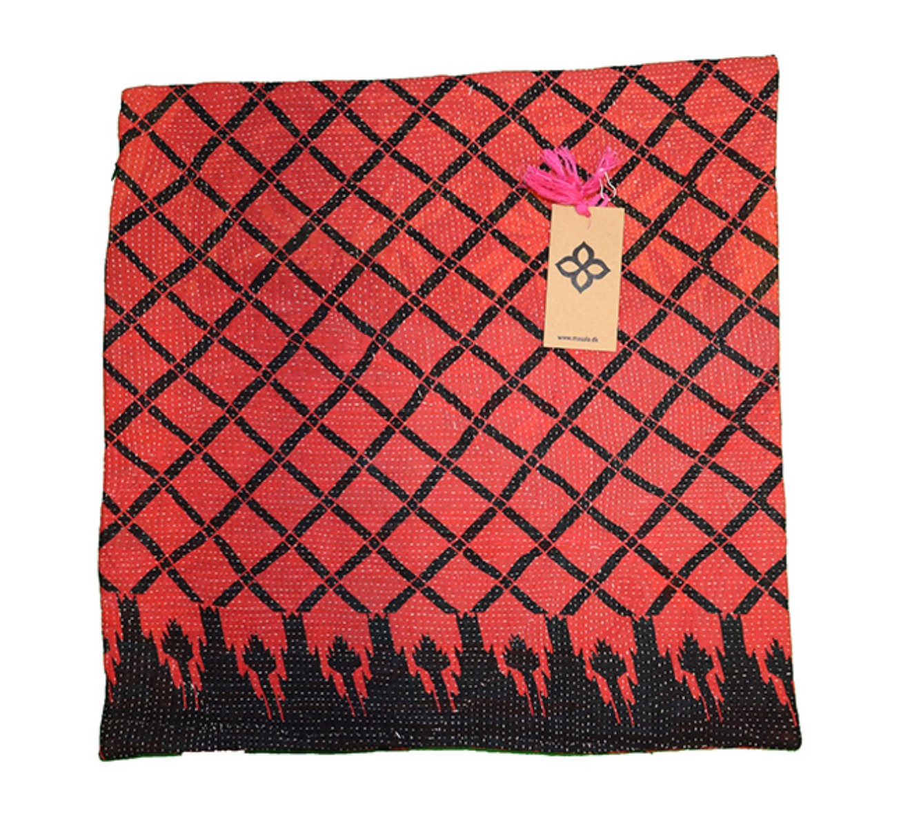Sari vintage kantha cushion 45*45 cm