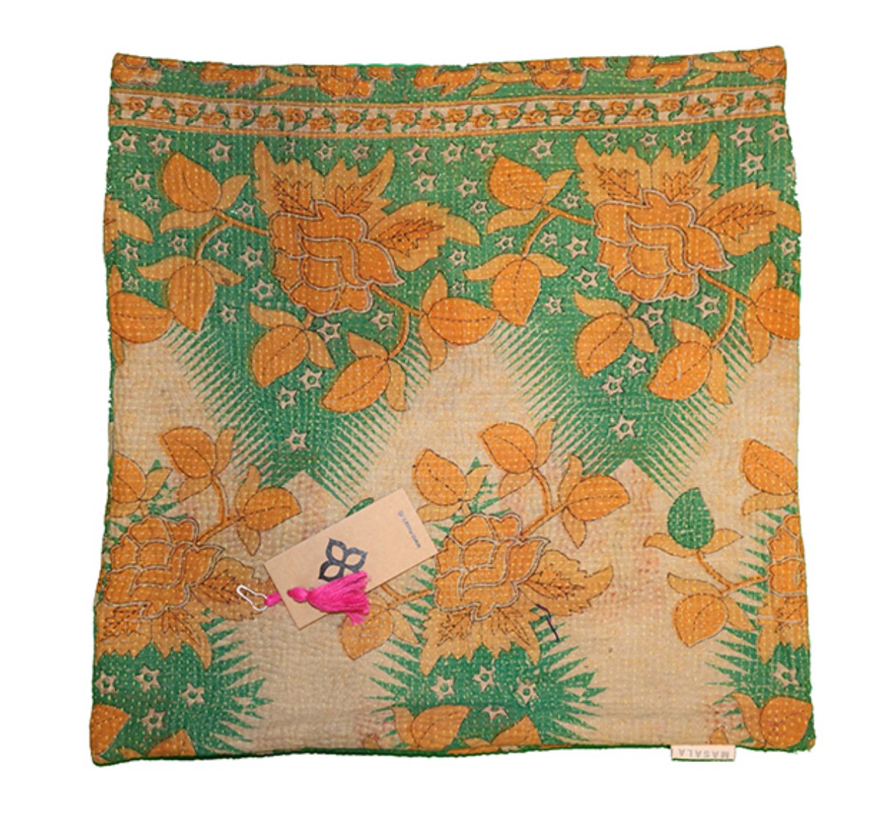 Sari vintage kantha cushion 45*45 cm