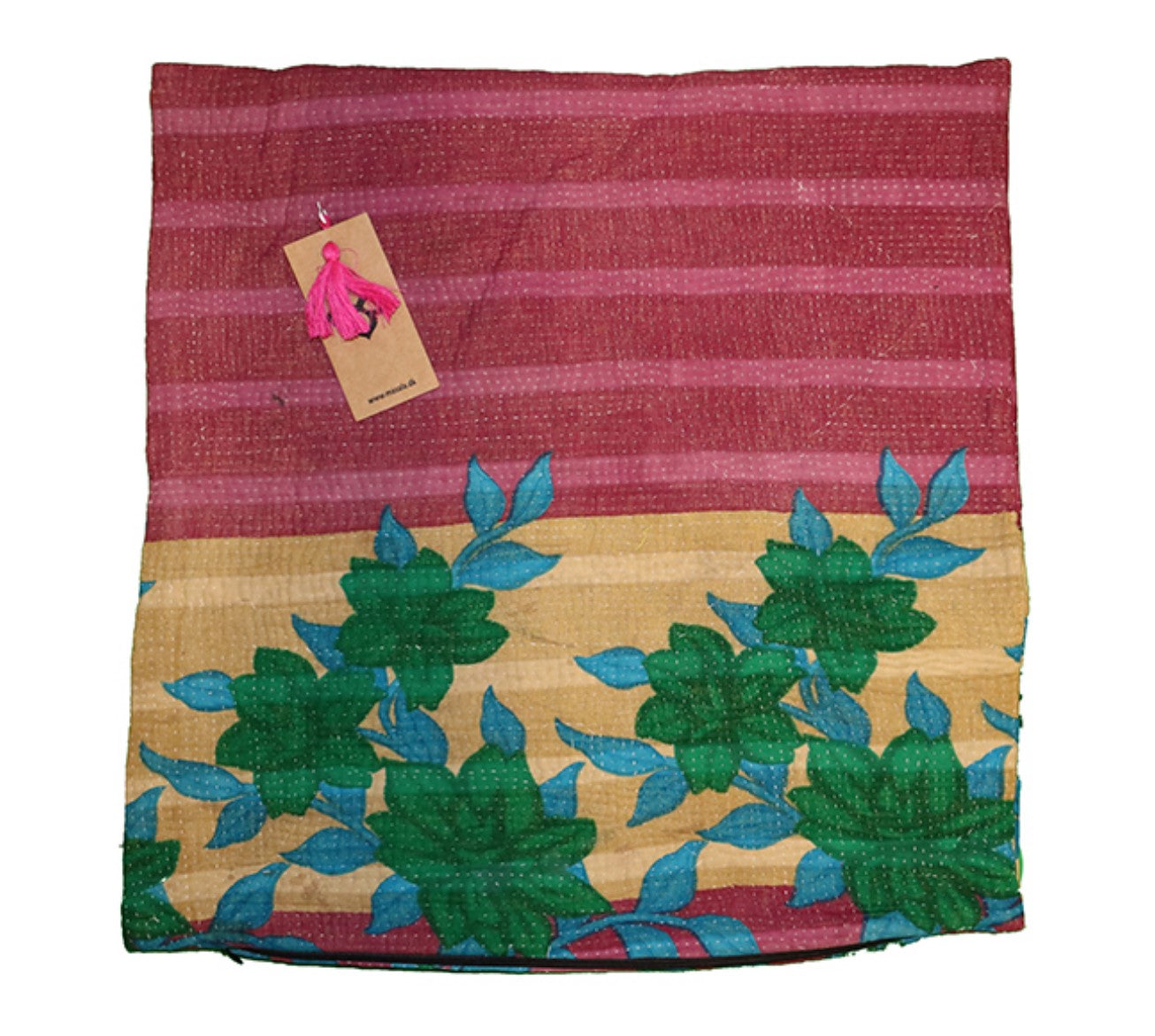 Sari vintage kantha pude 45*45 cm