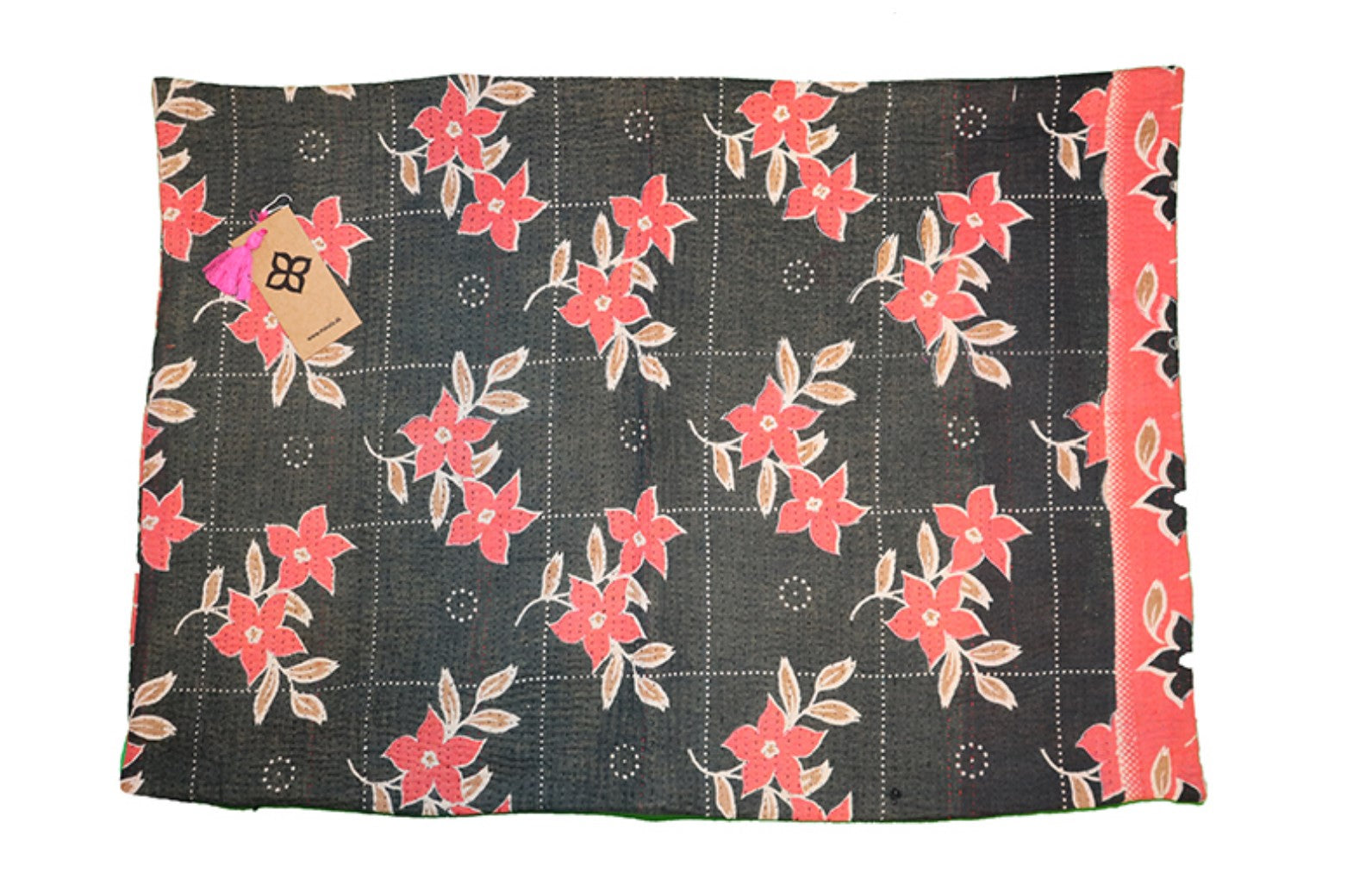 Sari Vintage Kantha Kissen 50*70 cm