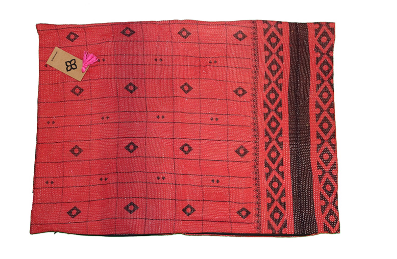 Sari Vintage Kantha Kissen 50*70 cm