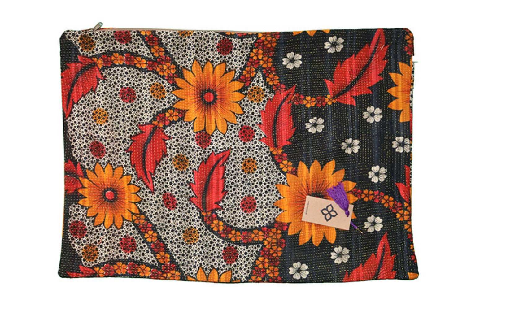 Sari Vintage Kantha Kissen 50*70 cm