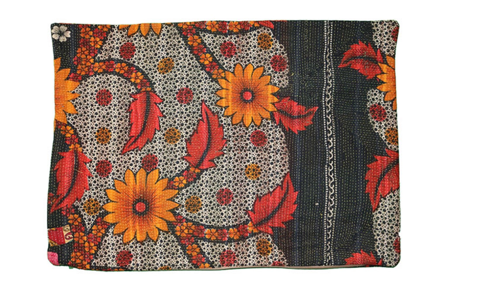 Sari Vintage Kantha Kissen 50*70 cm