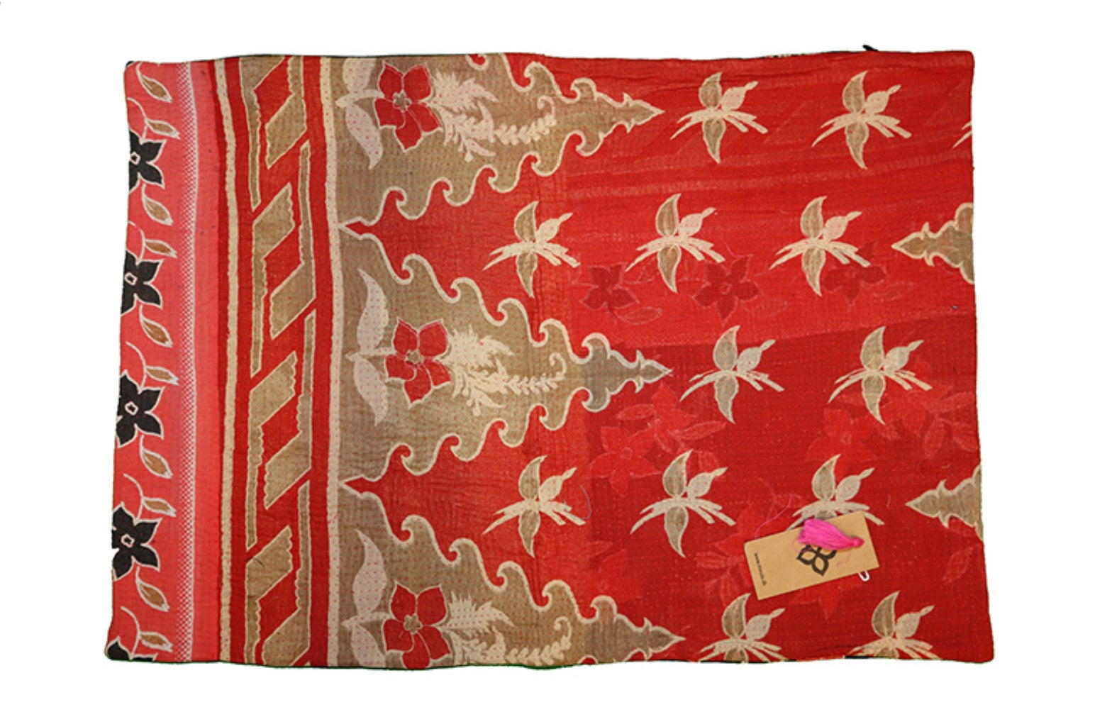 Sari Vintage Kantha Kissen 50*70 cm