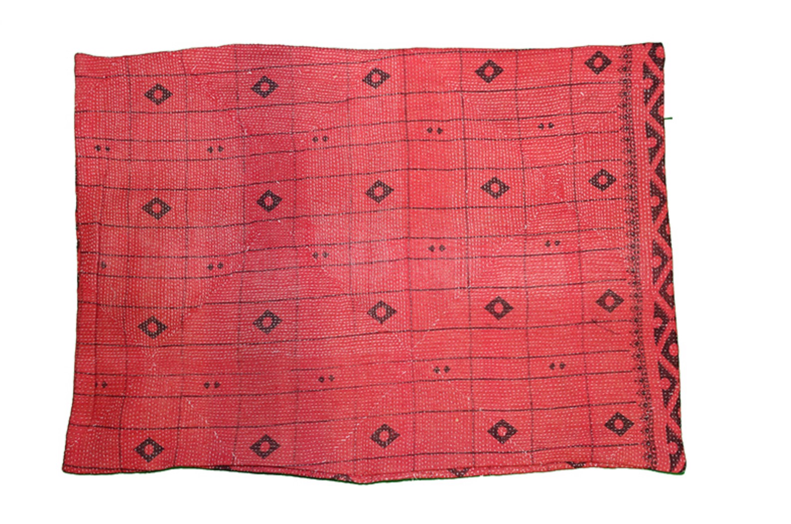 Sari Vintage Kantha Kissen 50*70 cm