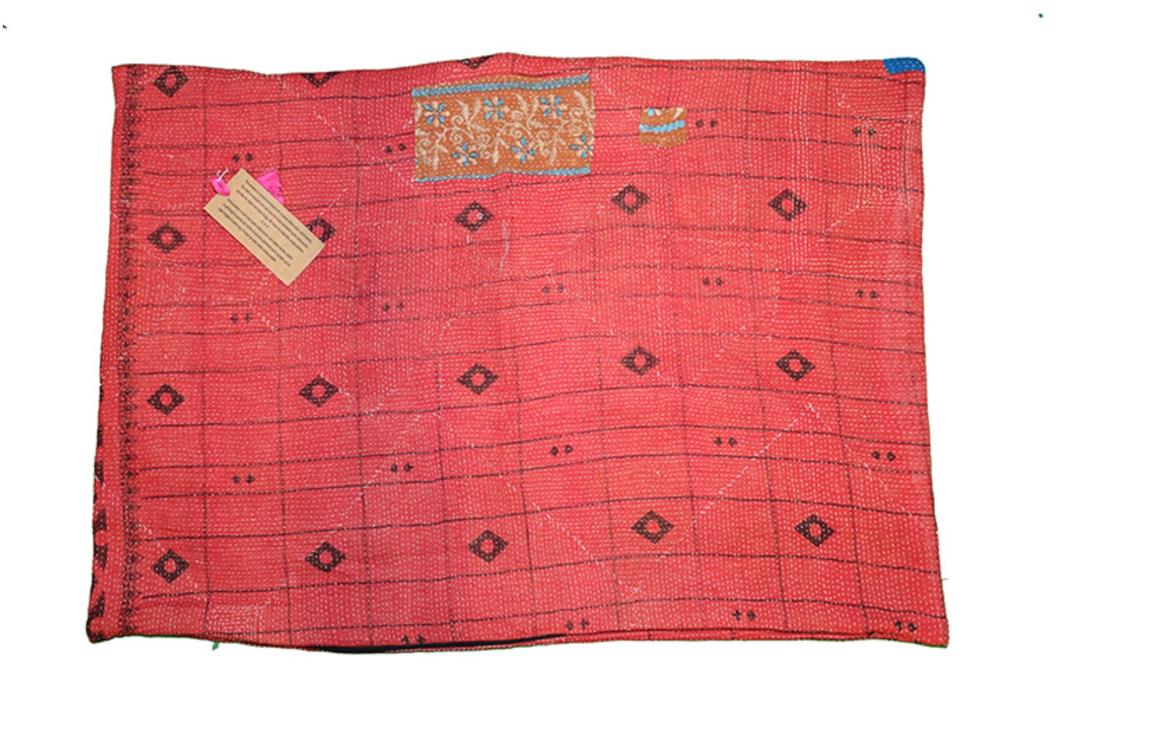 Sari Vintage Kantha Kissen 50*70 cm