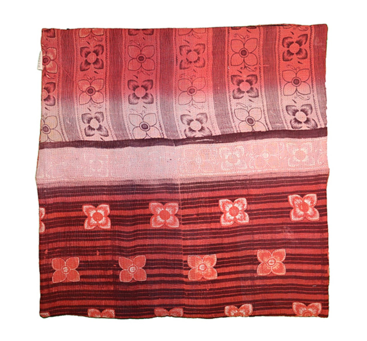 Sari vintage kantha pude 60*60 cm