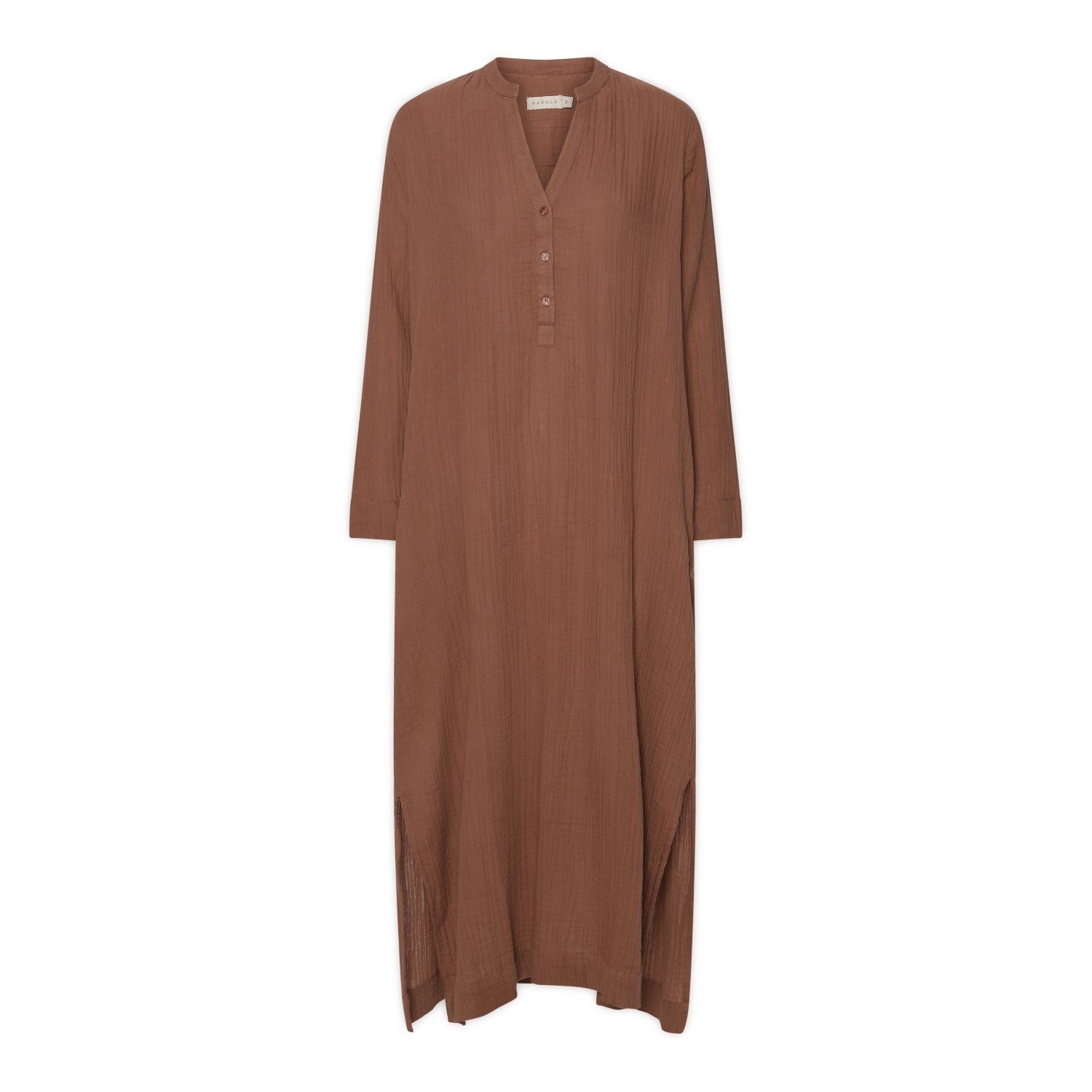 Bella shirt dress cotton double gauze organic