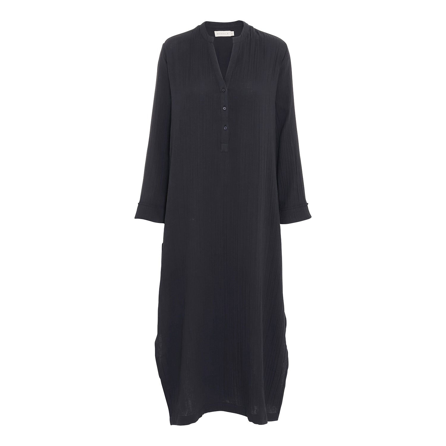 Bella shirt dress cotton double gauze organic