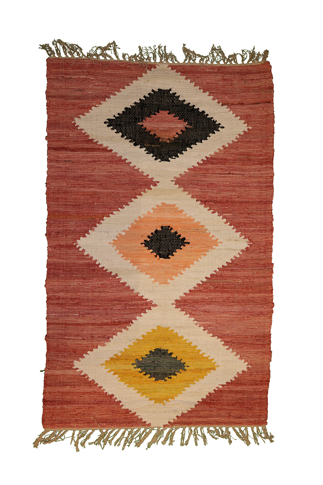 Håndvævet Chindi gulvtæppe – Genanvendt Bomuld | 90x150 cm | MASALA
