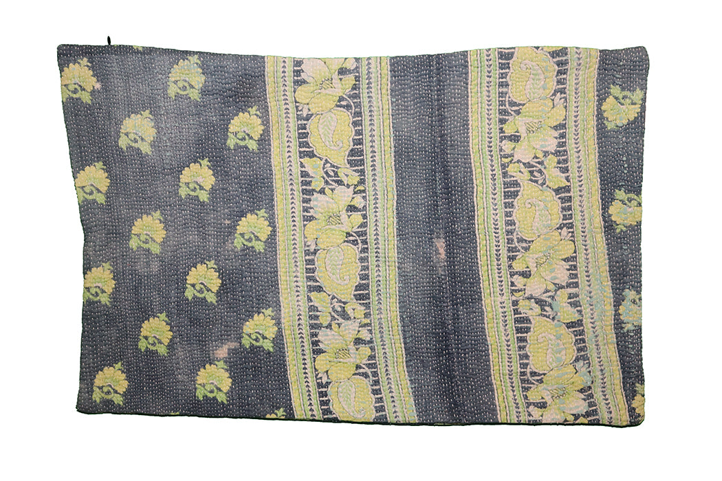 Sari vintage kantha pude 40*60 cm