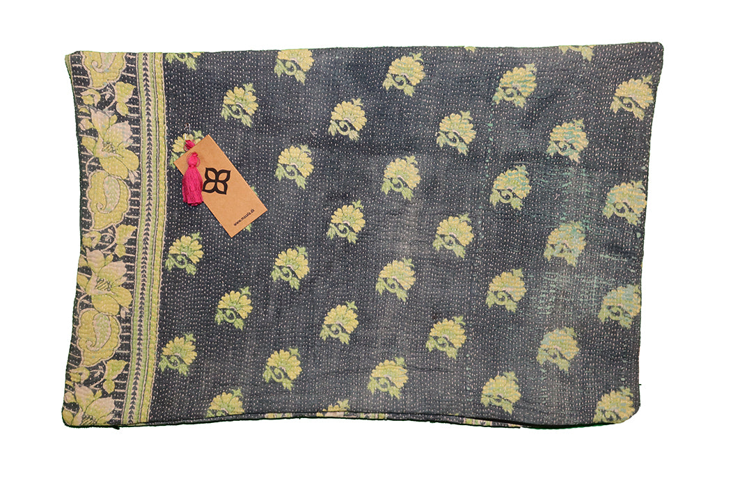 Sari vintage kantha pude 40*60 cm
