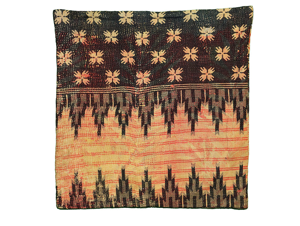 Sari vintage kantha cushion 45*45 cm