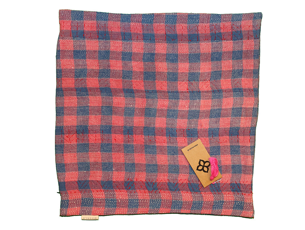 Sari vintage kantha cushion 45*45 cm