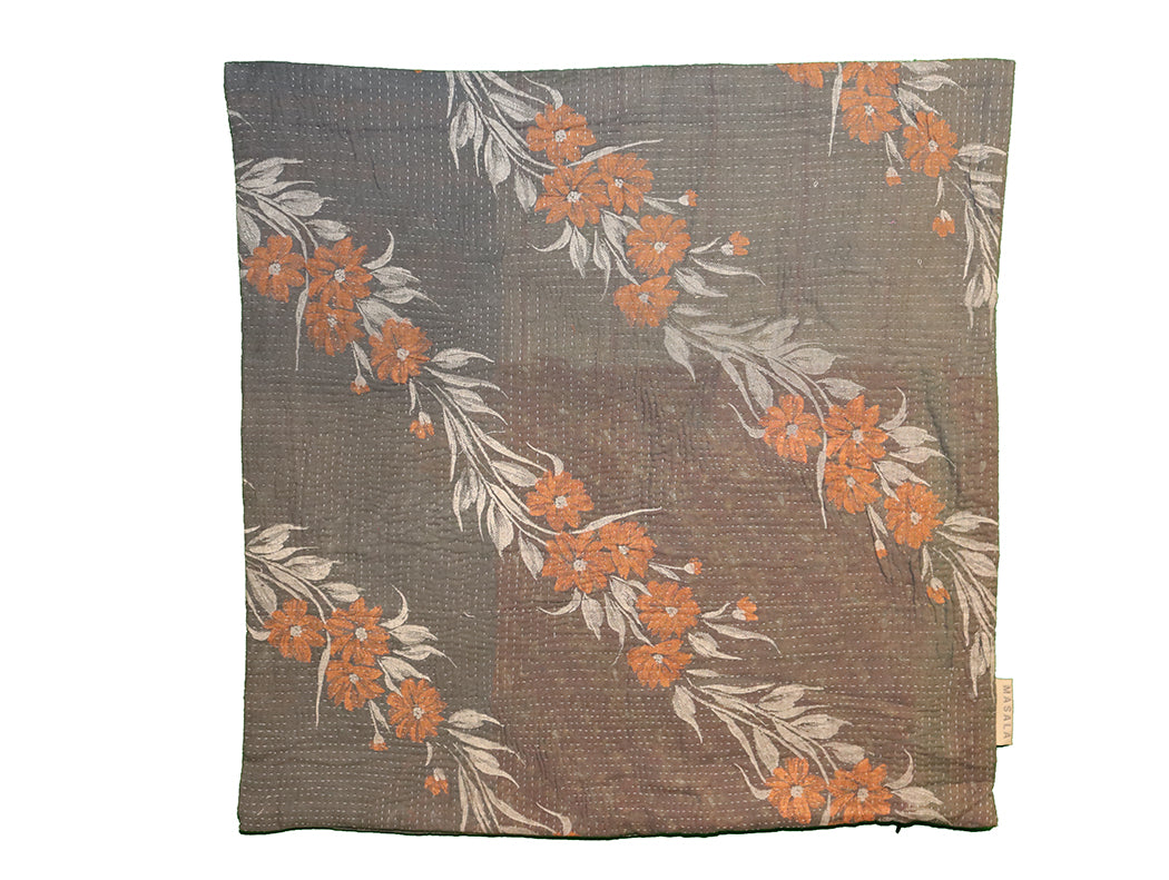 Sari vintage kantha cushion 45*45 cm