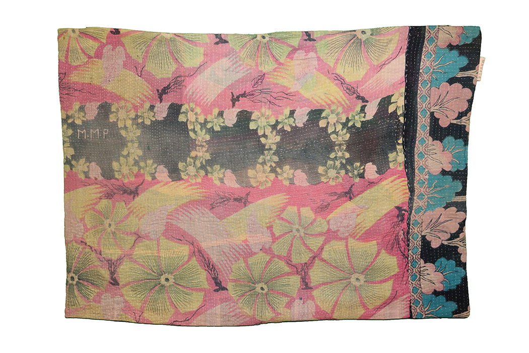 Sari vintage kantha pude 50*70 cm