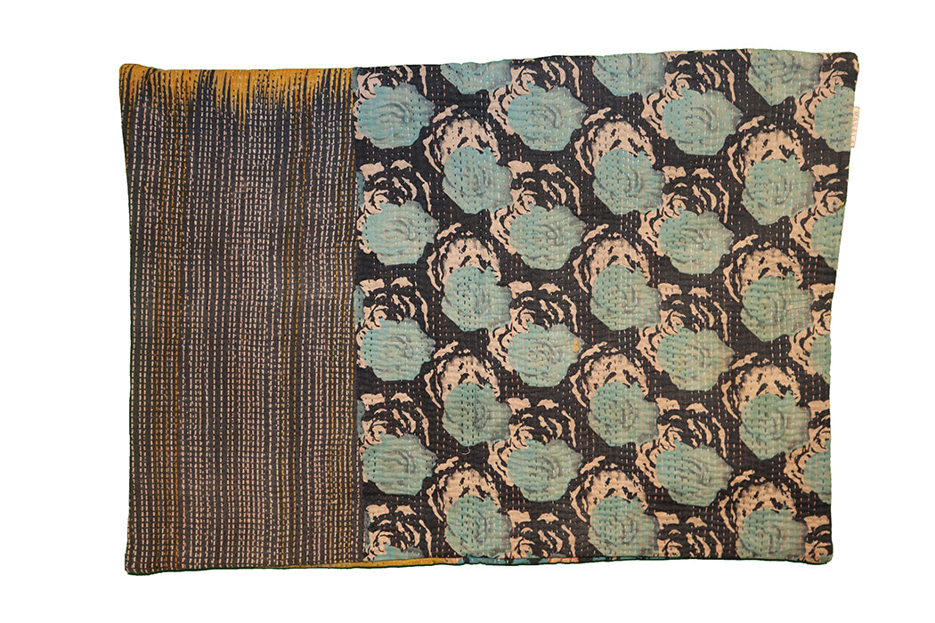 Sari vintage kantha pude 50*70 cm