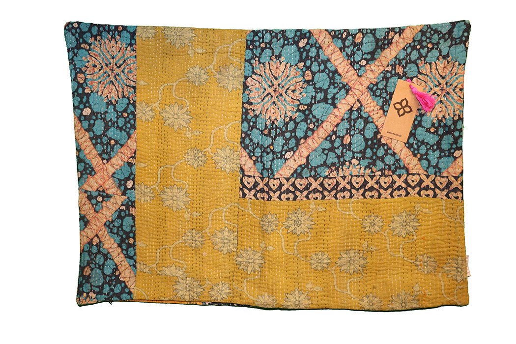 Sari vintage kantha pude 50*70 cm