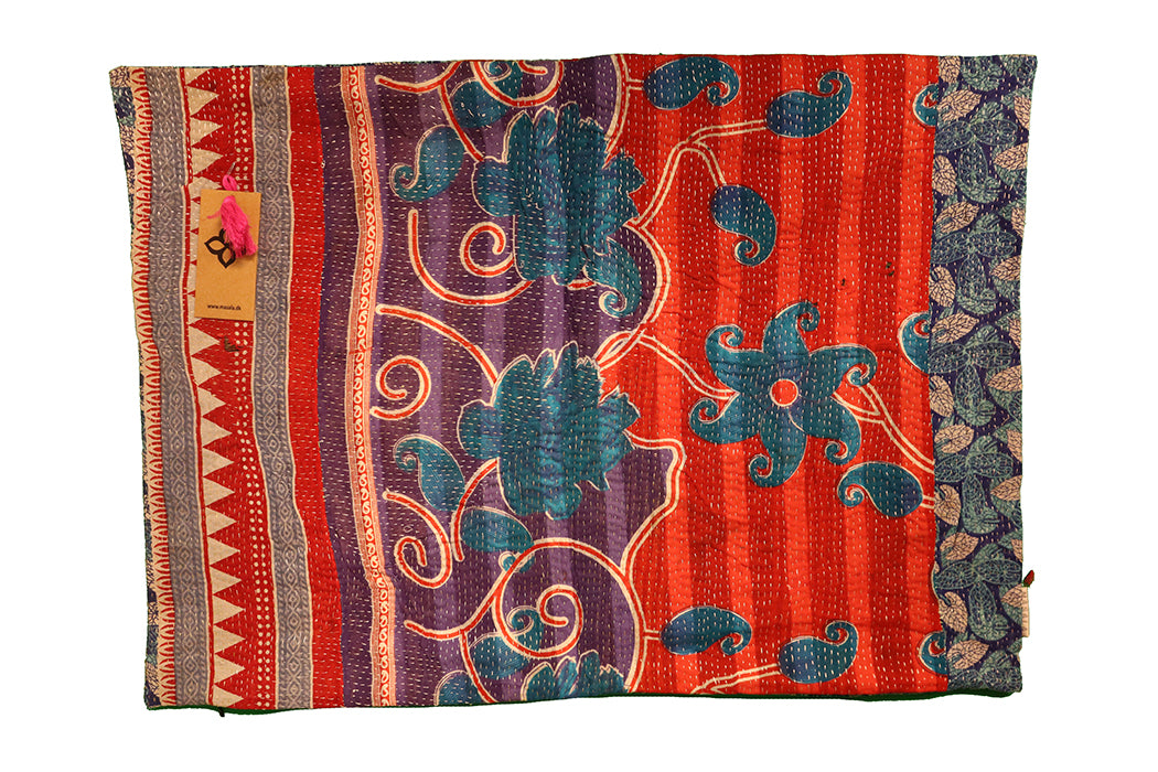 Sari vintage kantha pude 50*70 cm