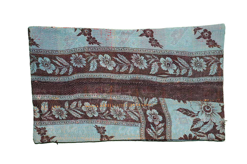 Sari vintage kantha pude 30*50 cm