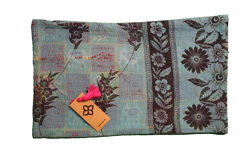 Sari vintage kantha pude 30*50 cm