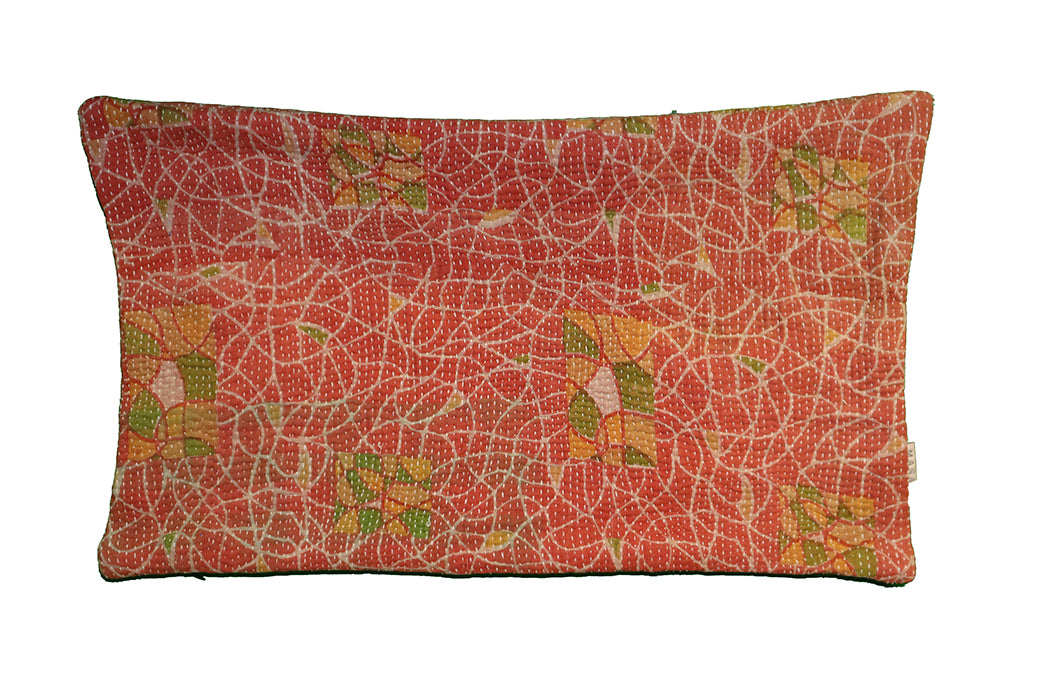 Sari vintage kantha cushion 45*45 cm