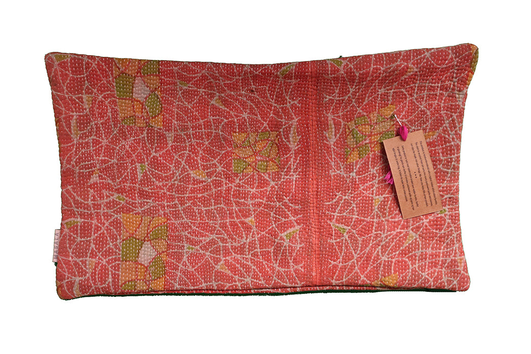 Sari vintage kantha cushion 45*45 cm