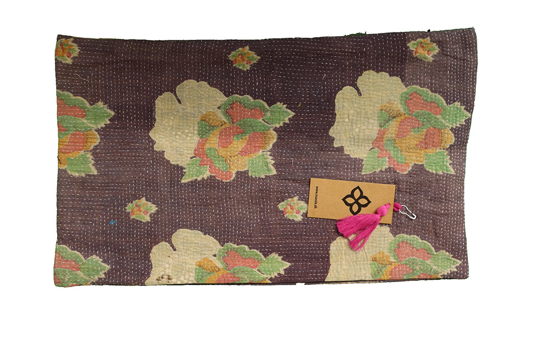 Sari vintage kantha cushion 45*45 cm