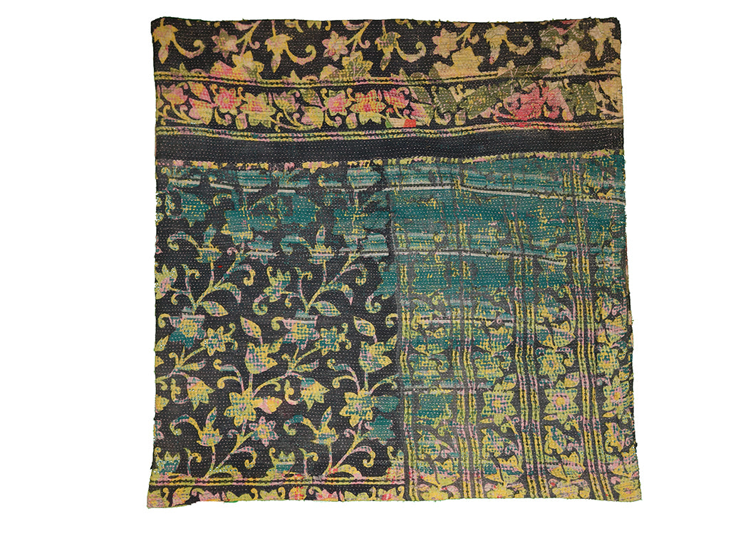 Sari Vintage Kantha Kissen 60*60 cm