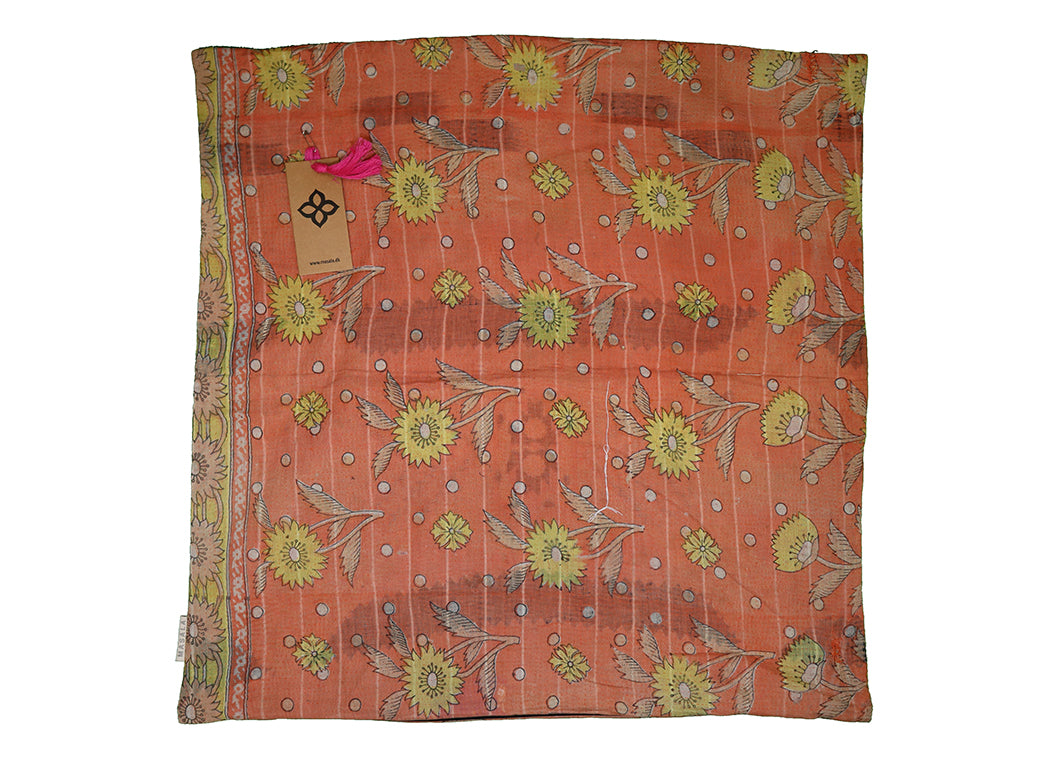 Sari Vintage Kantha Kissen 60*60 cm