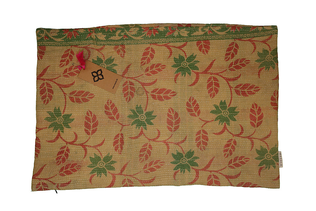 Sari vintage kantha pude 40*60 cm