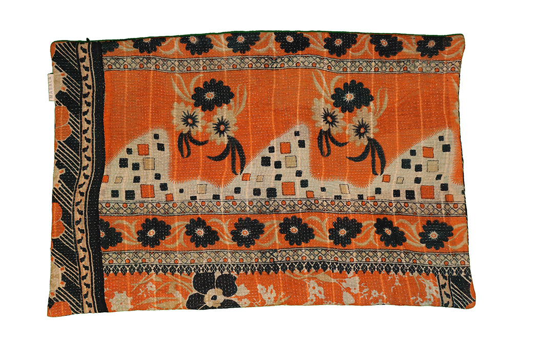 Sari vintage kantha pude 40*60 cm