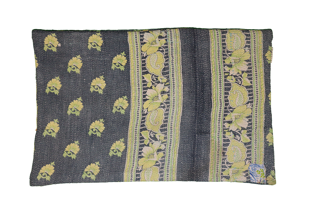 Sari vintage kantha pude 40*60 cm