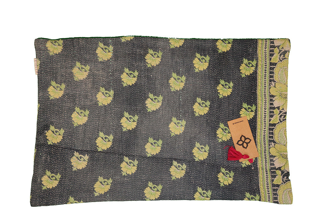 Sari vintage kantha pude 40*60 cm