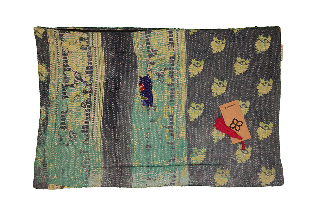 Sari vintage kantha pude 40*60 cm